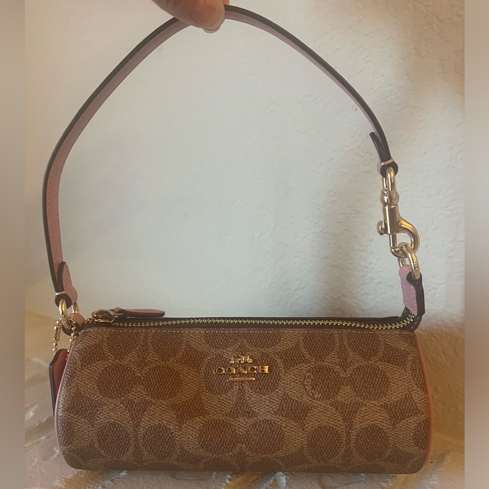 NWT Coach Pink Barrel